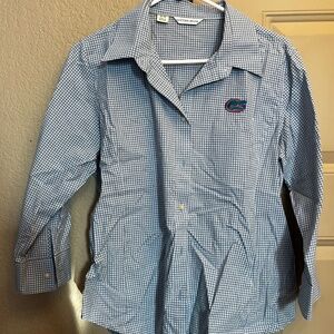 Florida Gator XL Women's Cutter & Buck Button Down Shirt